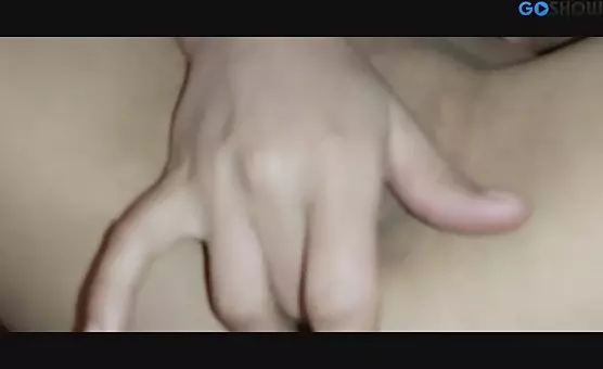 Pretty Brunette Fingers Herself with Dildo Play